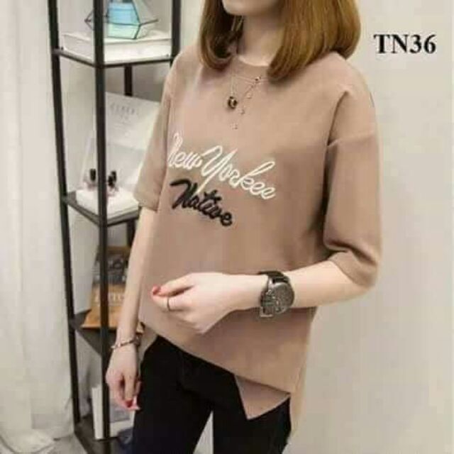 Áo thun tay lỡ---&@    chỉ 59k.   59k