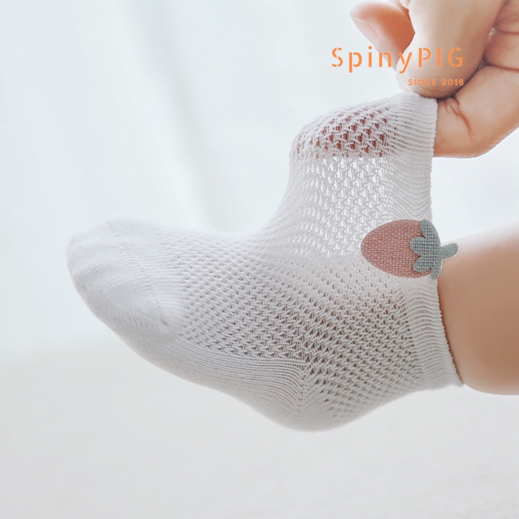 Set 3 đôi tất cho bé từ 0-3 tuổi xuất Hàn cao cấp cực xinh chất liệu cotton thoáng khí