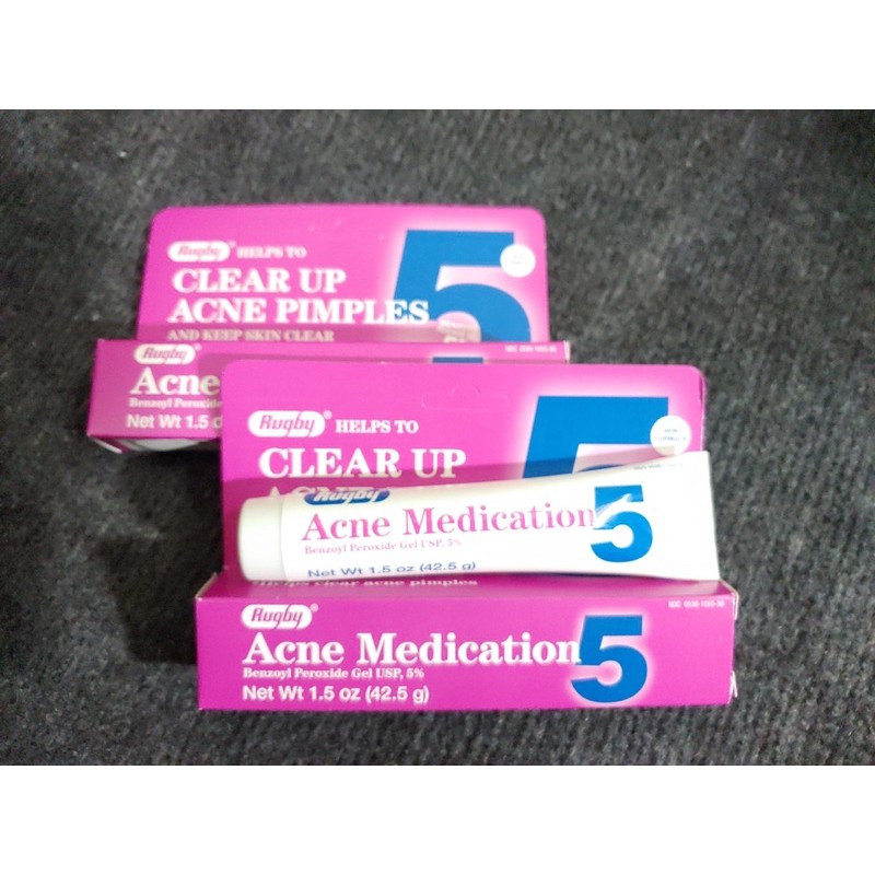 Bill Mỹ - Kem ngăn mụn Rugby Clean up acne medication 5
