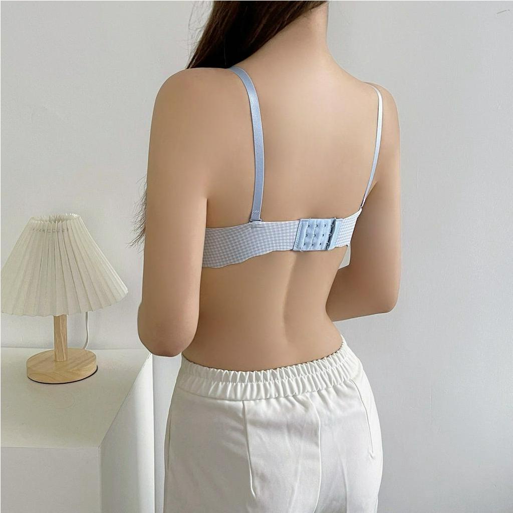 Áo Ngực Nữ Đúc Su Cao Cấp Thiết Kế không gọng kẻ đệm nâng ngực quyến rũ MÃ AL77