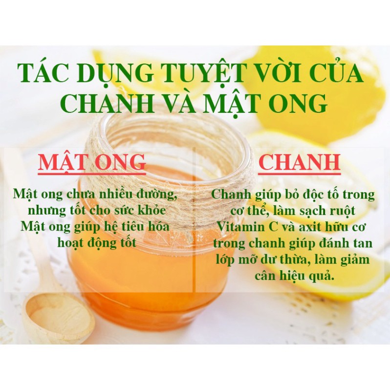 Chanh mật ong Hàn Quốc hộp to