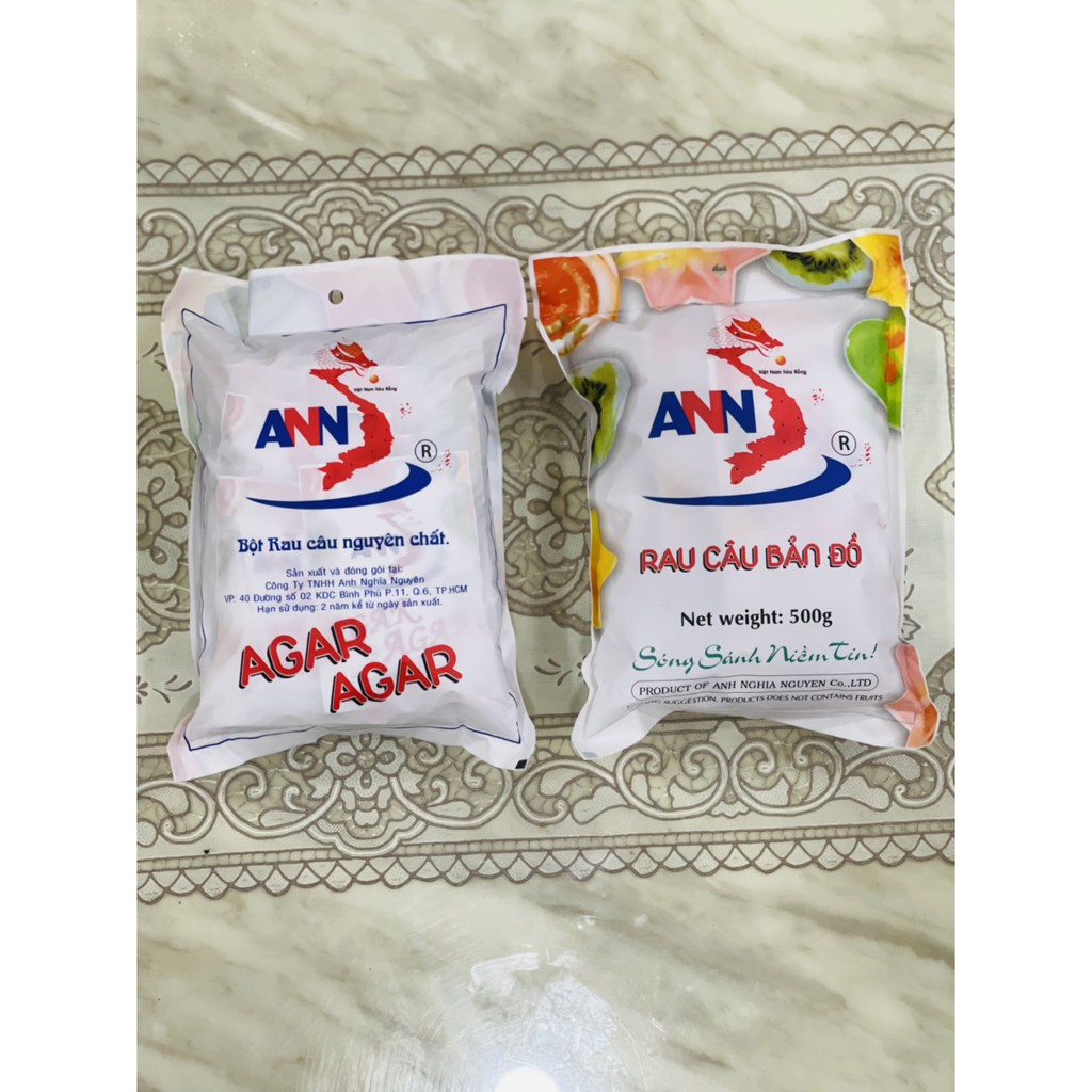 Rau câu giòn ANN 1 gói 500 Gr  - Chất lượng thơm ngon