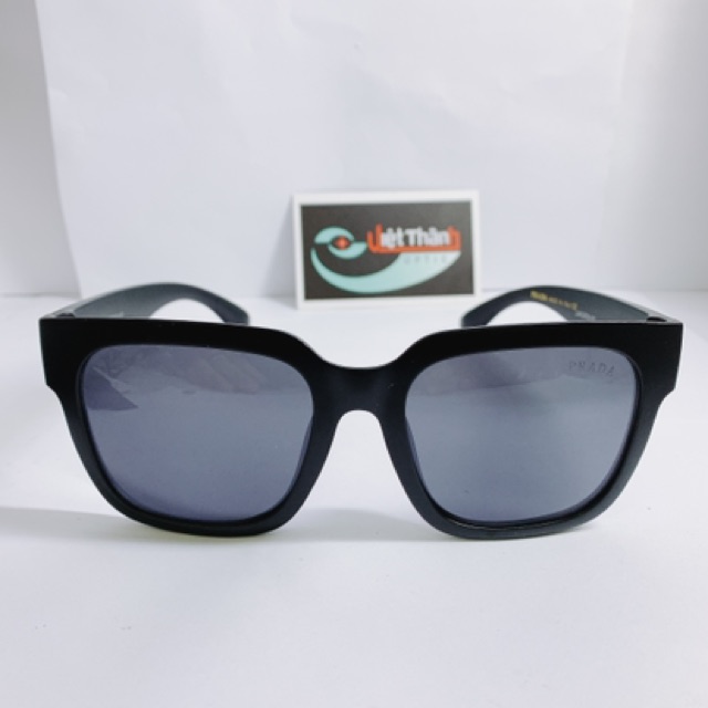 Kính Nam Phom To Vuông Màu Đen Nhám Cool Ngầu Kính Đi Biển Kính Phom Vuông Kính Thời Trang Nam Kính Phom Lớn Trẻ Trung | BigBuy360 - bigbuy360.vn