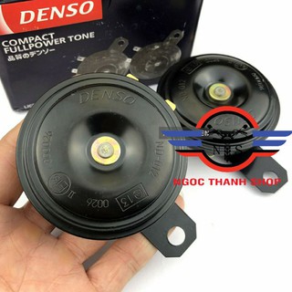 Cặp kèn còi đĩa  xe máy, mô tô, xe hơi, ô tô oto hãng Denso