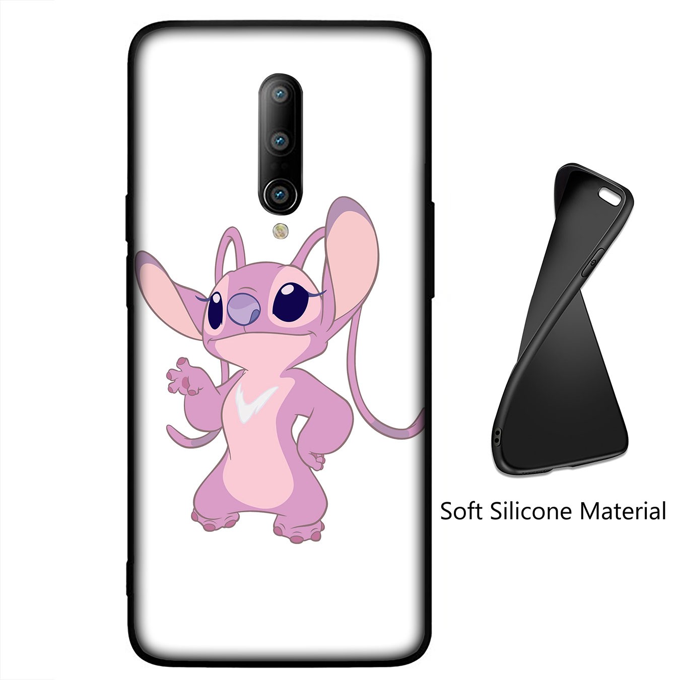 Samsung Galaxy A02S J2 J4 J5 J6 Plus J7 Prime A02 M02 j6+ A42 + Casing Soft Silicone H28 Cute funny Stitch Phone Case