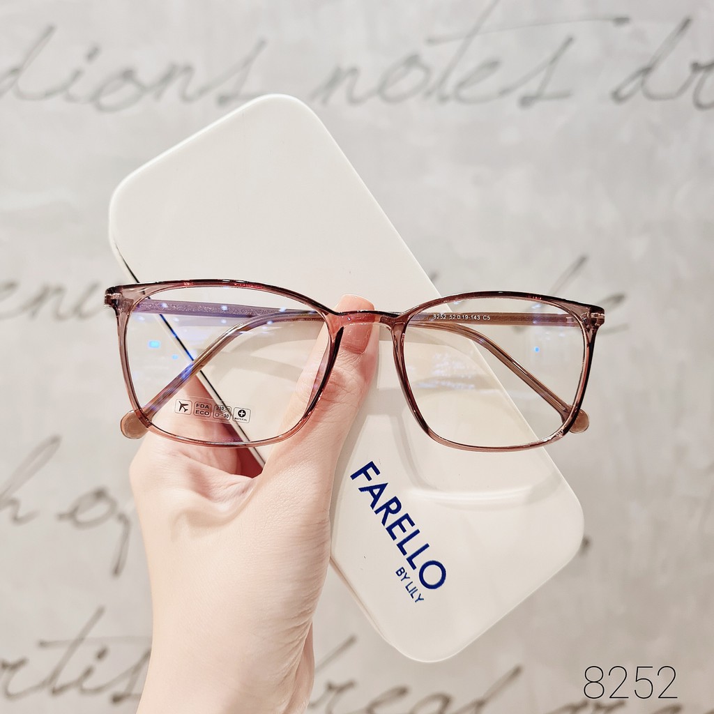 Gọng Kính Cận Lilyeyewear Mắt Vuông Thời Trang Nam Nữ - 8252 | BigBuy360 - bigbuy360.vn