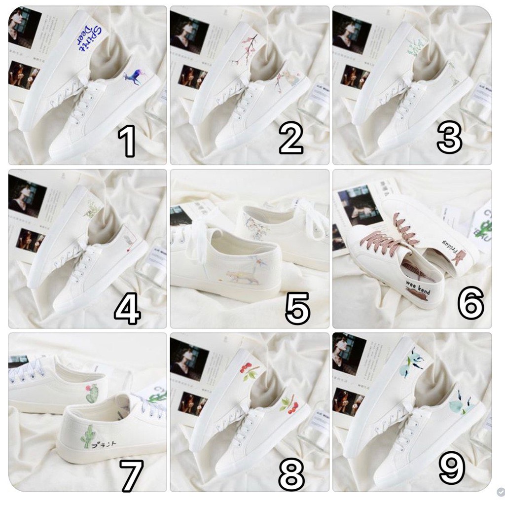 (Sẵn) Giày trắng nữ mùa hè 2021 phiên bản sinh viên Hàn Quốc Harajuku ulzzang | BigBuy360 - bigbuy360.vn