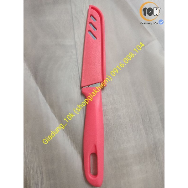 Dao gọt hoa quả Inox nhiều màu sắc (có kèm chuôi) (chọn màu được) (d11)