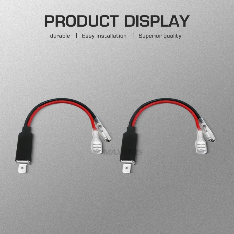 Phụ kiện dây chuyển đổi MAXGTRS đi ốt bóng đèn đơn thay thế 1 chấu sang 2 chấu LED dành cho H1