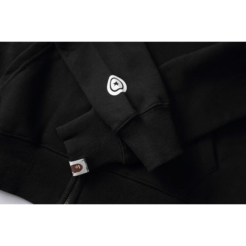 Áo khoác hoodie BAPE họa tiết rằn ri cá tính độc đáo