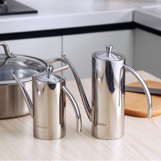 bình đựng dầu ăn inox 304 đa năng màu sắc tự nhiên chống gỉ an toàn sức khỏe LaMaison Décor
