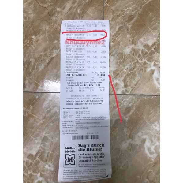 Viên uống bổ xương khớp glucosamin 1550  tetesept