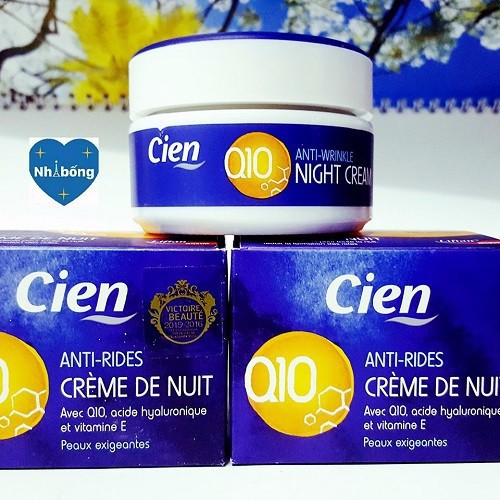 Kem Dưỡng Ẩm Chống Lão Hóa Cien Q10 - Ban Đêm