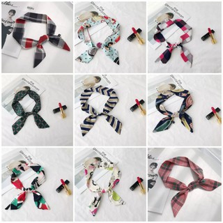 Khăn lụa buộc tóc, băng đô turban headband, dây vải lụa đa năng