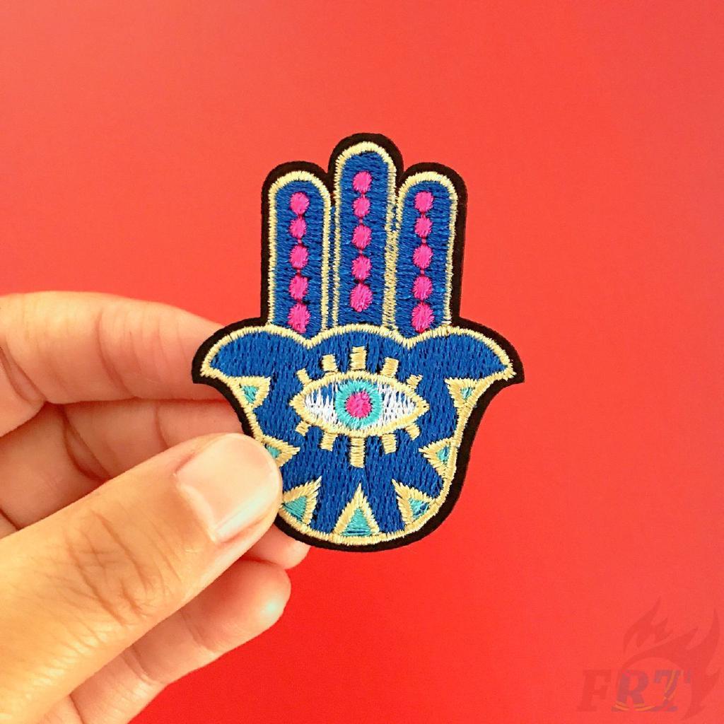 Sticker ủi thêu hình mắt độc đáo