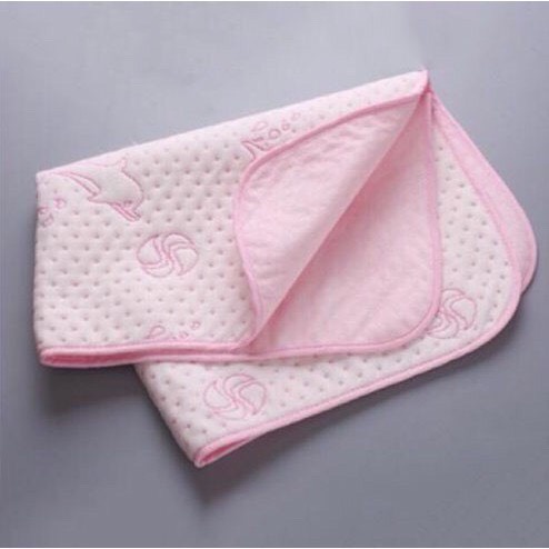 Miếng lót chống thấm 4 lớp cho bé sơ sinh, chất liệu cotton cao cấp mềm mịn thoáng mát, dùng để lót thay tã cho bé