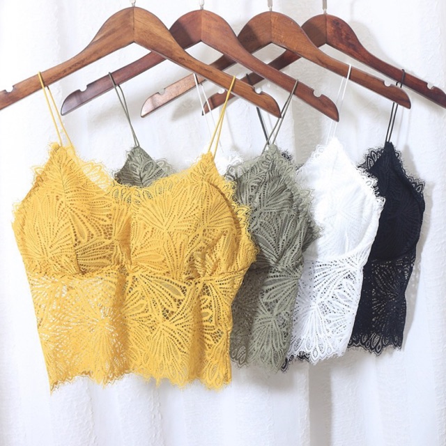 🍒BRA REN MỚI 4 MÀU/ ĐEN /XANH /TRẮNG /VÀNG