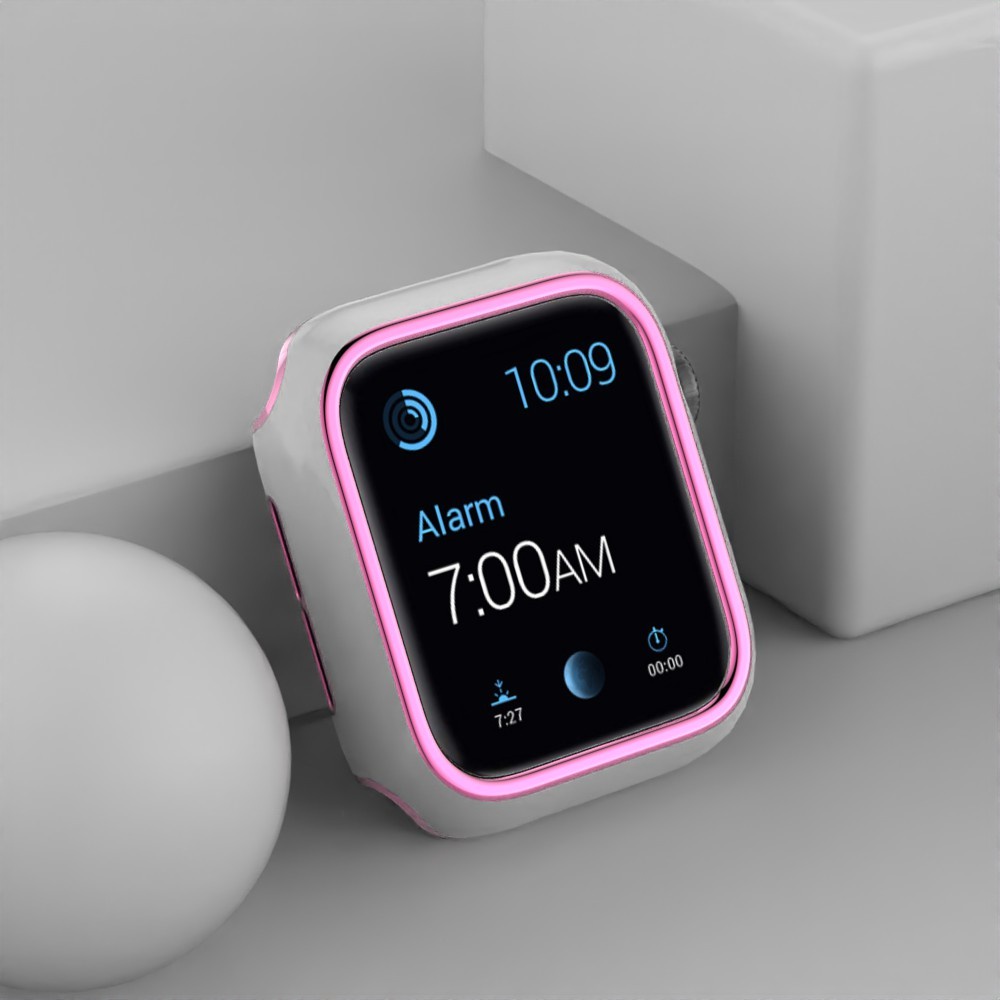 Ốp Nhựa PC Bảo Vệ Viền Đồng Hồ Thông Minh Apple Watch Series 7/6/SE/5/4/3/2/1  Đủ Size 38mm / 40mm / 41mm / 42mm / 44