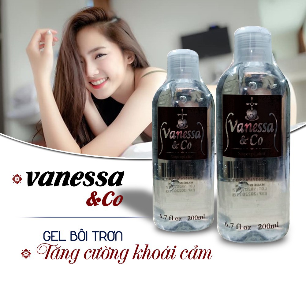 Gel Bôi Trơn Vanessa &amp; co Made In Japan chuẩn chất lượng từ thương hiệu hàng đầu Nhật Bản