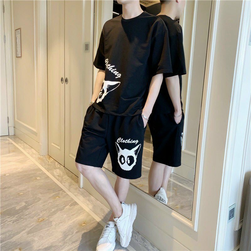 Sét Bộ Đồ Nam Thê Thao Thời Trang Cao Cấp cá tính chất liệu đẹp cho các bạn mặc ở nhà hoặc đi chơi