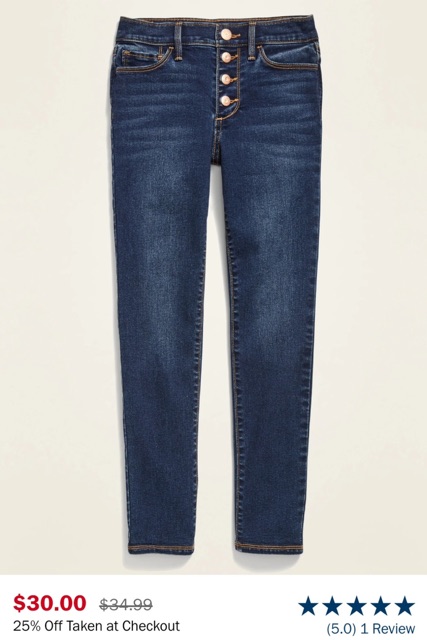 Quần jean dài bé gái