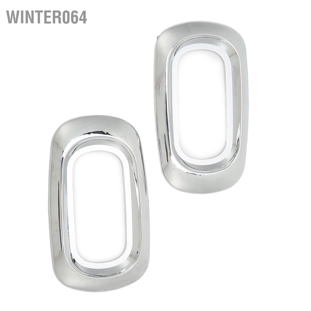 Cặp đèn LED đánh dấu bên hông Tấm phủ ánh sáng Chrome Bezels Chống thấm nước tự dính cho CR ‑ V 2002‑2006 Winter064