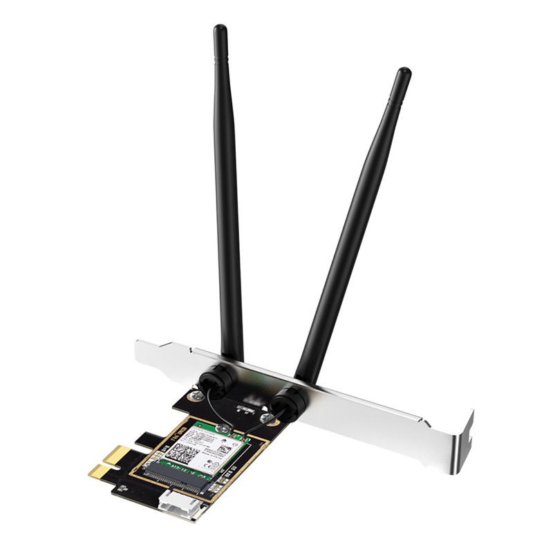 Card Mạng Không Dây Edup 9636es 3000mbps Wifi 6 Pci-E Bluetooth 5.1 Dualband 2.4g / 5ghz 802.11ac / Ax Ax200 Pci-E | BigBuy360 - bigbuy360.vn
