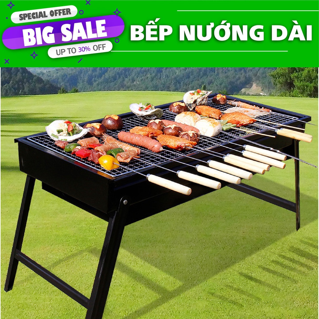 bếp nướng than hoa không khói kèm vỉ nướng inox đa năng dễ thay than nhiêu kích cỡ