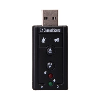 Mua Card âm thanh USB 7.1 kênh chất lượng cao