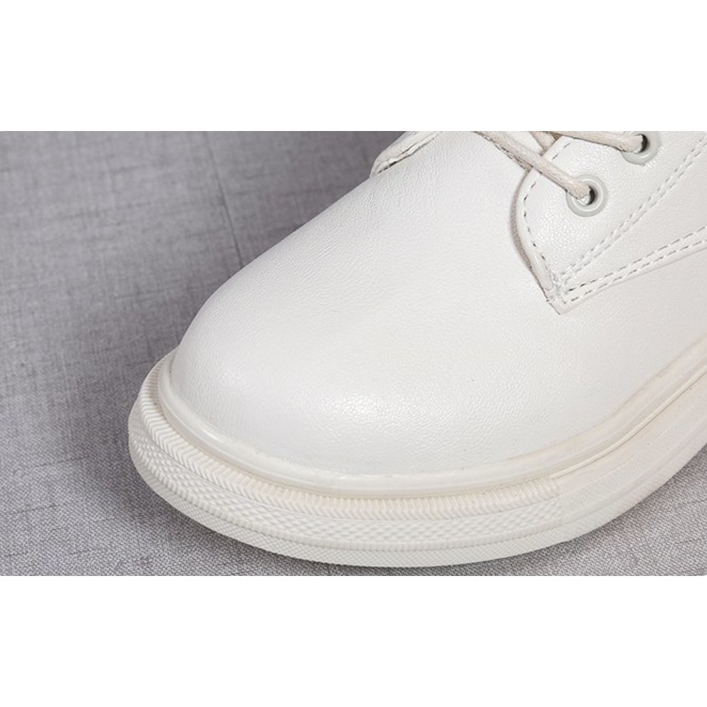 Boot Da Nữ 💖FREESHIP💖 Bốt Nữ Cổ Thấp - Chất Liệu Da Trơn Có Khóa Hông | BigBuy360 - bigbuy360.vn