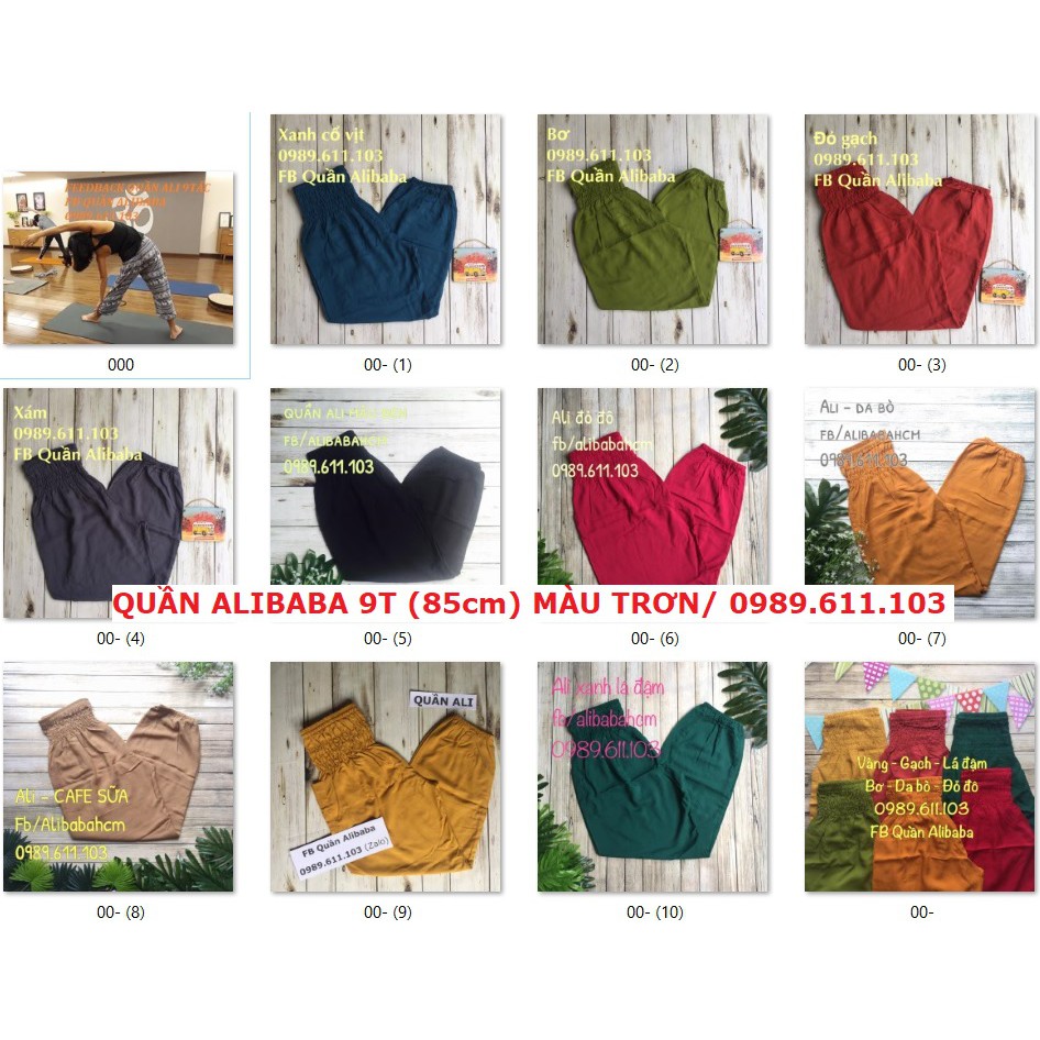 🌼 QUẦN ALIBABA 85CM