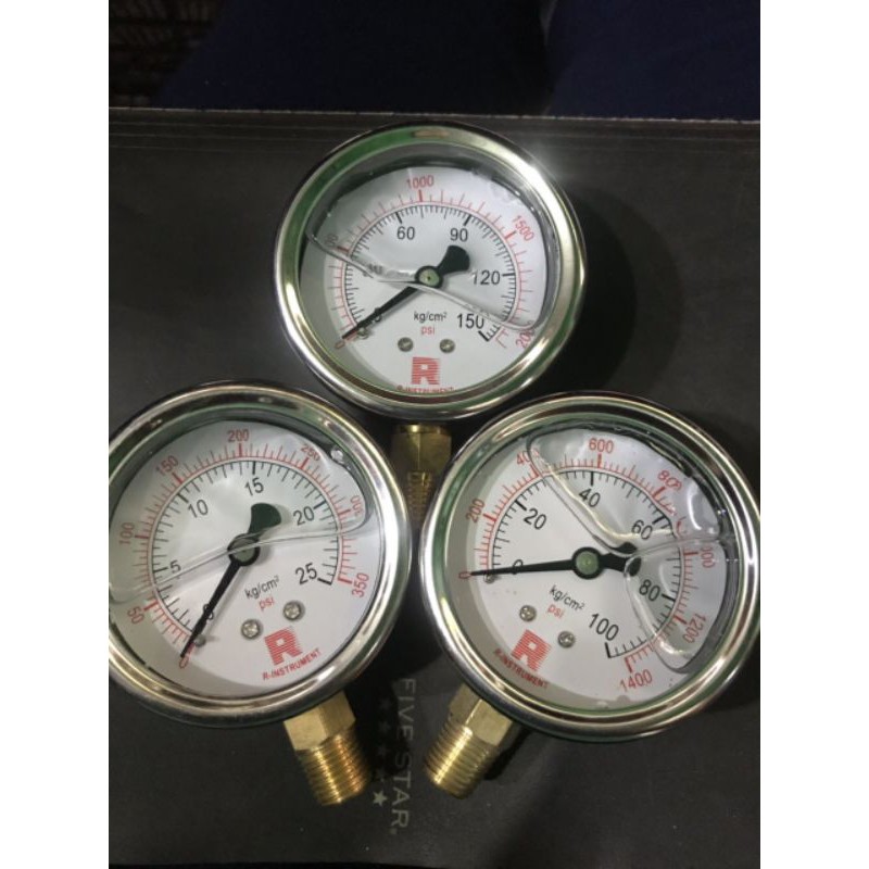 Đồng hồ áp suất dầu 5,7,10,15,....