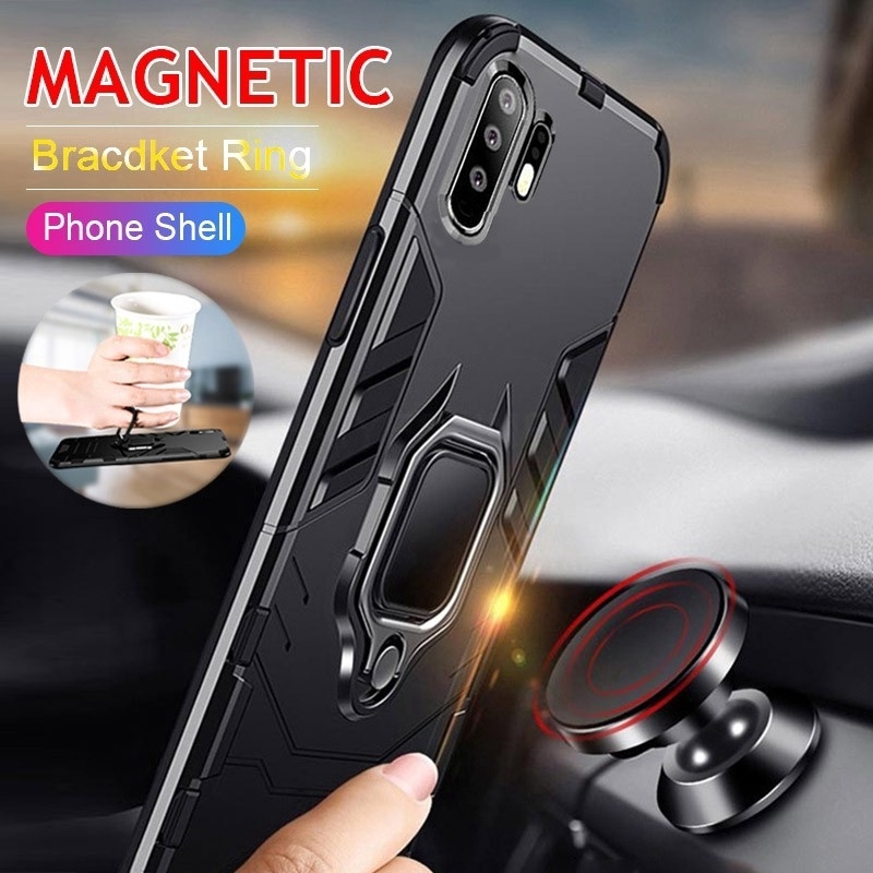 Huawei P30 Pro P20 Pro Lite Y9 Y7 Y6 2019 Pro Honor 10i Shockproof Stand Holder Ring Phone Case