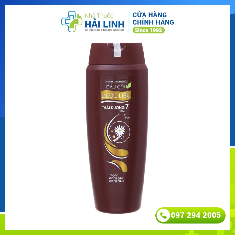 DẦU GỘI DƯỢC LIỆU THÁI DƯƠNG 3 VÀ 7 SAO THÁI DƯƠNG