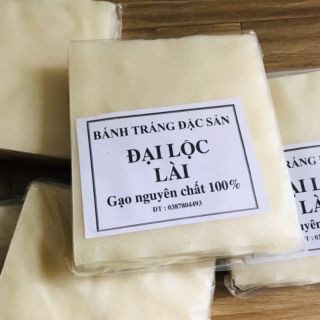 Bánh Tráng Đại lộc  nhúng nước (túi 500gr khoảng 35 đến 40 cái)  dùng làm bánh tráng cuốn thịt heo