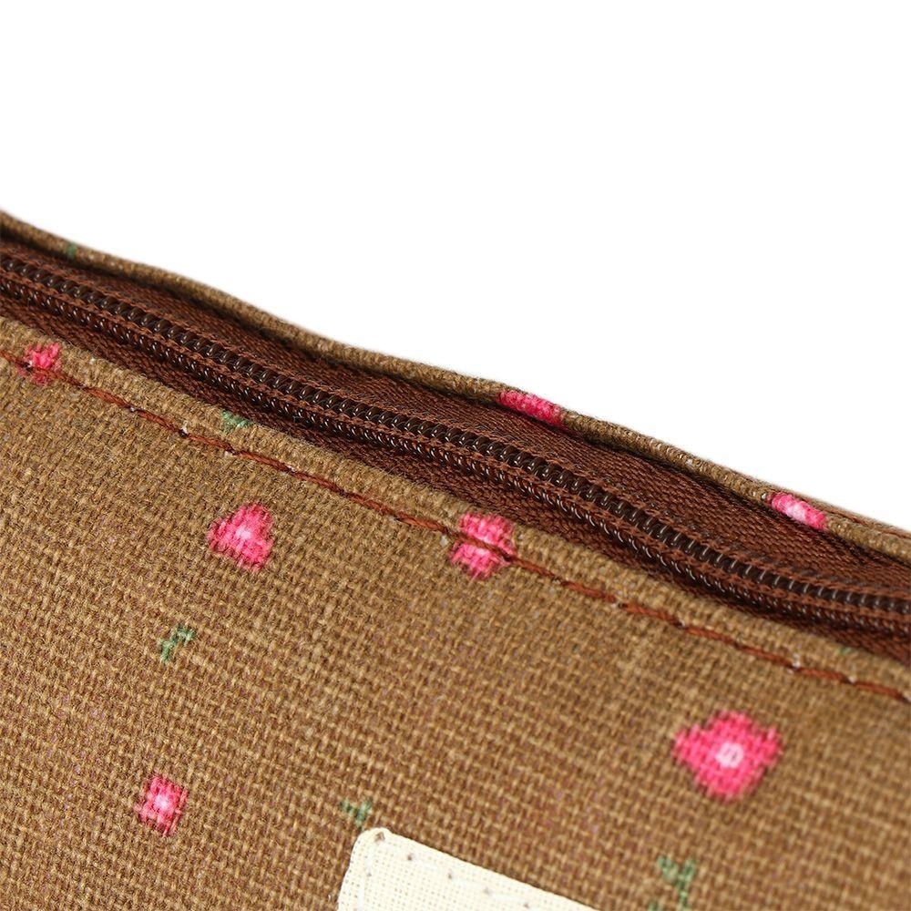 Túi Đựng Bút Họa Tiết Hoa Thời Trang