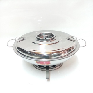 NỒI LẨU THAN(CÙ LAO),CỒN KHÔ LỚN INOX CAO CẤP.