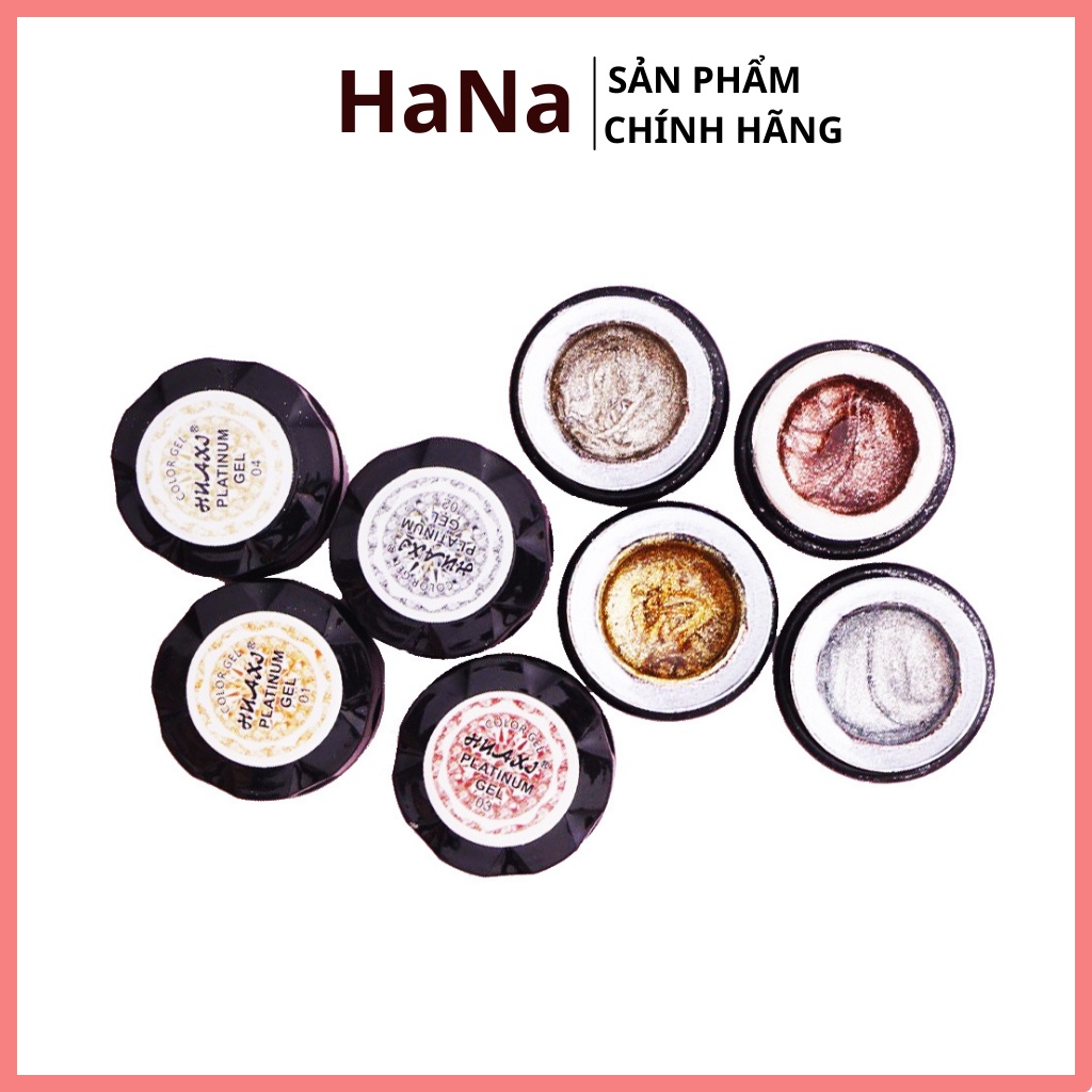Gel nhũ Huaxi Platinum chính hãng - Gel nhũ nail vẽ móng chuyên dụng (lẻ 1 hũ)