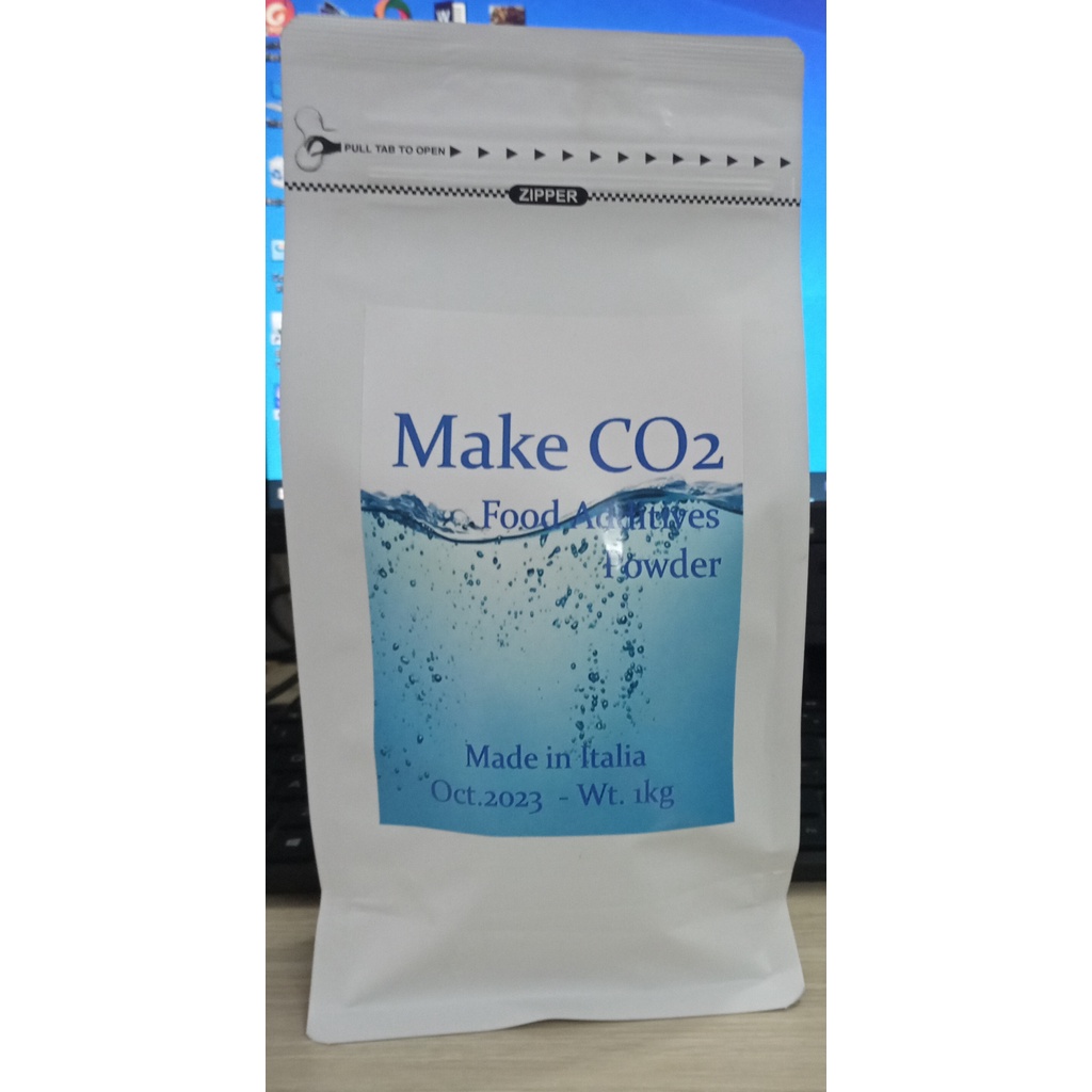 Bột tạo khí CO2, tạo ga trong nước giải khát, C sủi, tạo nước uống có ga, tạo bọt ga trong bia, nước trái cây