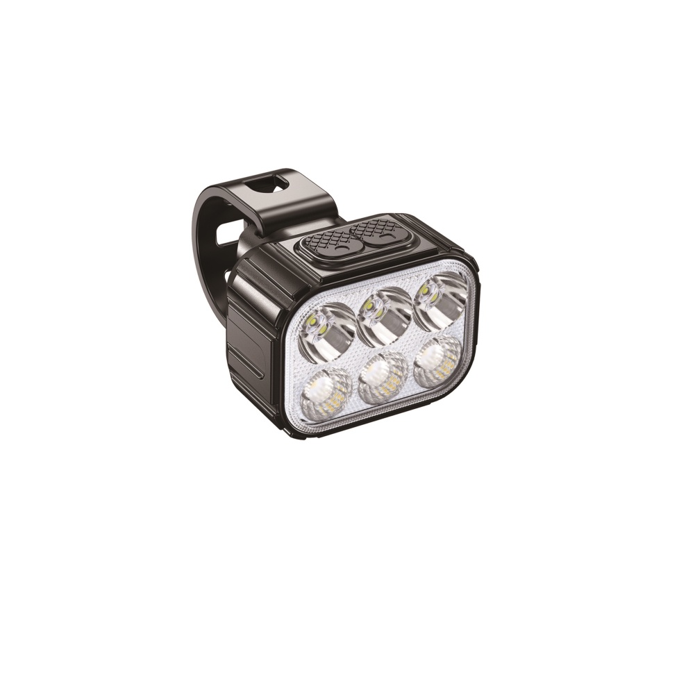 Đèn Flash Q6 Nâng Cấp 6/24 Hạt Đèn Pha Xe Đạp Và Bộ Đèn Hậu Booboom