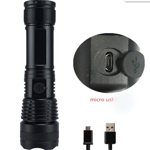 Đèn pin cầm tay siêu sáng XHP50 đèn pin chống nước chiếu xa Khacle store | BigBuy360 - bigbuy360.vn