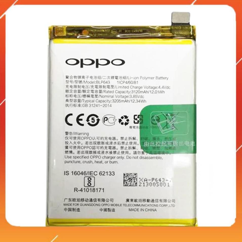 [BÁN CHẠY] PIN ĐIỆN THOẠI OPPO R11S  BLP643 ZIN HÃNG