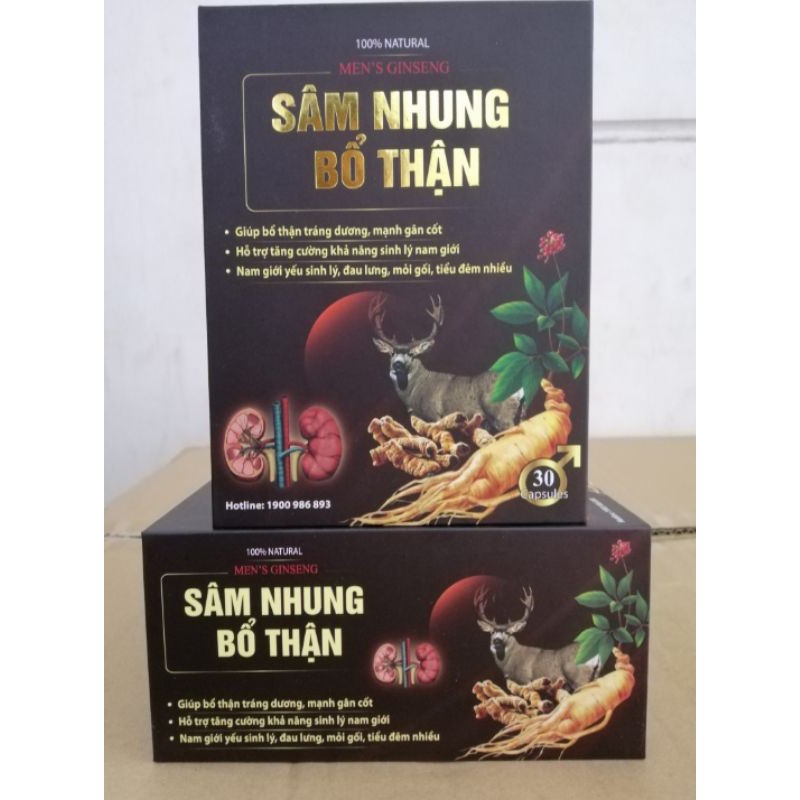 Sâm nhung bổ thận - tăng cường khả năng sinh lý nam giới