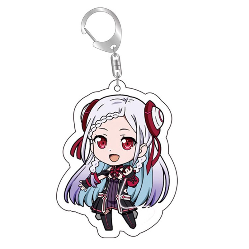 Móc Khóa Nhựa Acrylic Họa Tiết Hoạt Hình Sword Art Online