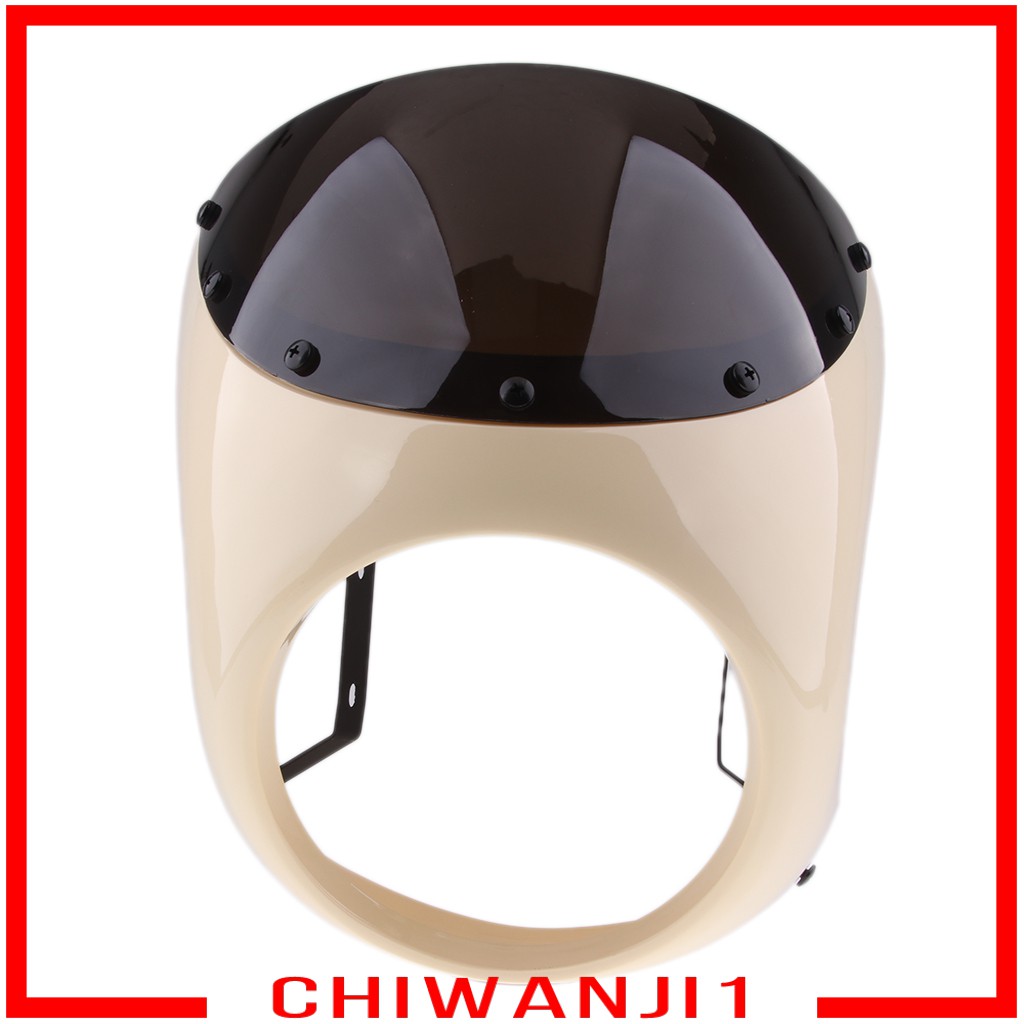 Đèn Pha 7 "Gắn Tay Lái Xe Máy Cafe Racer Phong Cách Retro