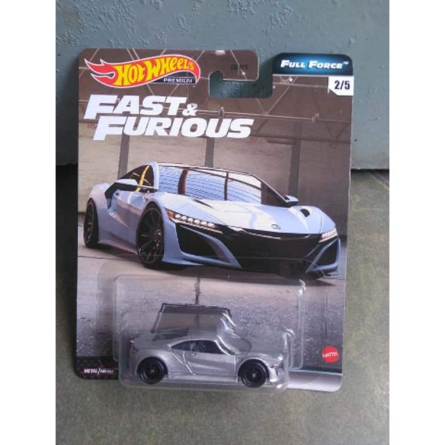 Xe Hotwheels Real Riders Honda NSX series FnF , hàng hiếm