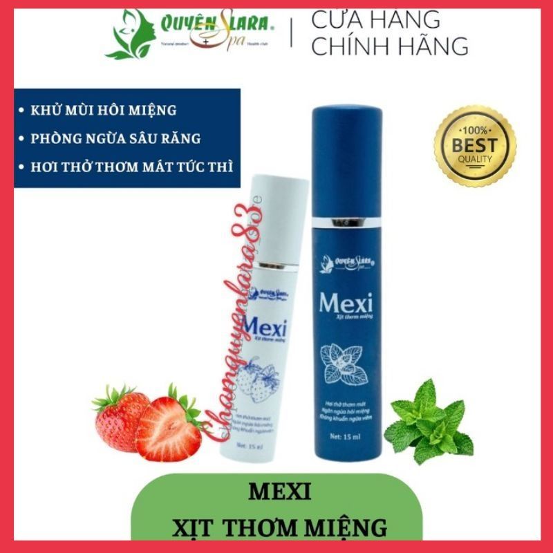 Xịt thơm miệng MEXI Quyên lara