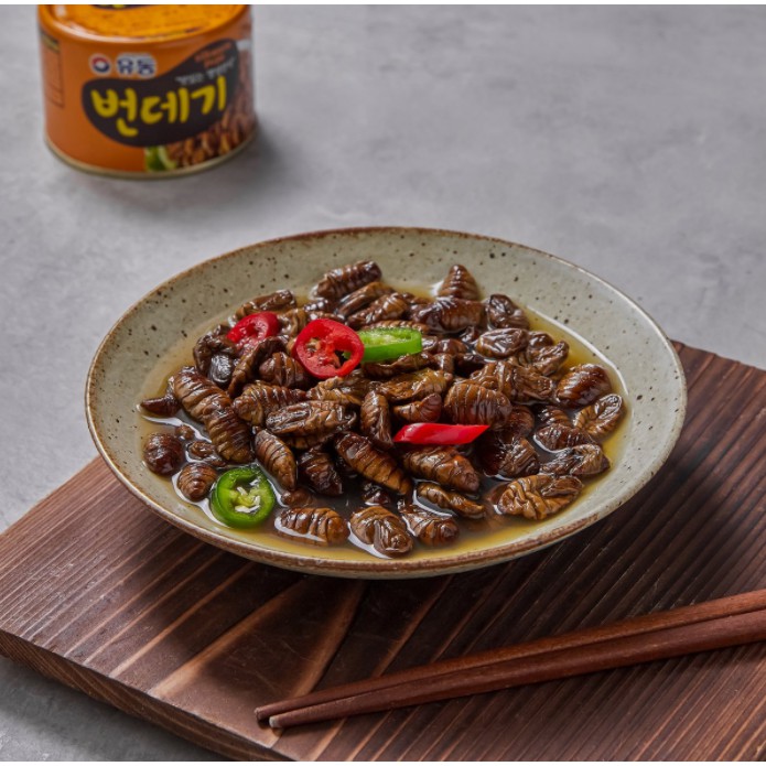 [YOODONG] NHỘNG ĐÓNG HỘP 130G - [유동]  번데기 130G