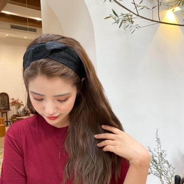 Băng đô, bờm tóc xinh đẹp da lộn Color Vintage Hàn Quốc