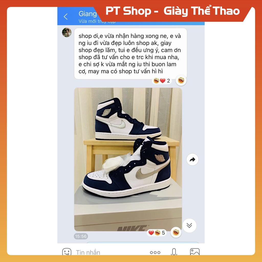 [FreeShip+ Hàng Xịn]  Giày Sneaker Cổ Cao | JD1 | Giày Thể Thao - Jordan 1 High COJP Midnight Navy